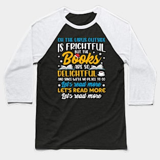 Bookish Christmas Gift Baseball T-Shirt